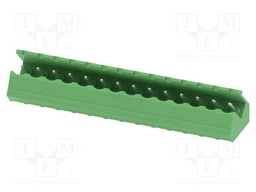 PCB headers, nominal cross section: 2.5 mm?, color: green, n