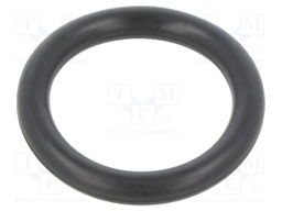 O-ring gasket; FPM; D: 3.5mm; Øint: 25mm; black; -20÷200°C