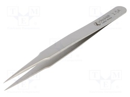 Tweezers; 120mm; for precision works; Blades: straight,narrowed