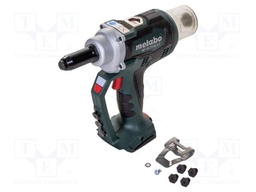 Riveting press; for aluminium and steel snap rivets