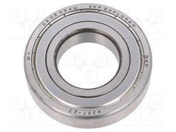 Bearing: single row deep groove ball; Øint: 35mm; Øout: 72mm
