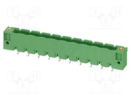 PCB headers, nominal cross section: 2.5 mm?, color: green, n