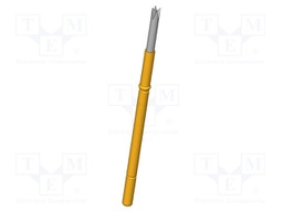 Test needle; Operational spring compression: 4mm; 5A; Ø: 1.3mm