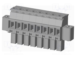 Connector: pluggable terminal block; plug; female; angled 90°