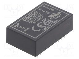 Converter: DC/DC; 5/6W; Uin: 18÷36V; Uout: 3.3VDC; Iout: 1A; DIP24