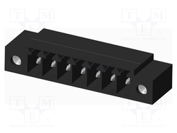Connector: pluggable terminal block; socket; male; on PCBs