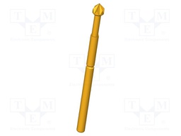Needle-like test probe; Operational spring compression: 2.7mm