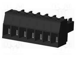 Connector: pluggable terminal block; plug; female; straight; 300V