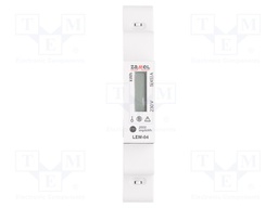 Electric energy meter; digital,mounting; DIN rail; single-phase