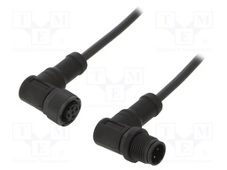 Cable: for sensors/automation; PIN: 4; M12-M12; D code-Ethernet