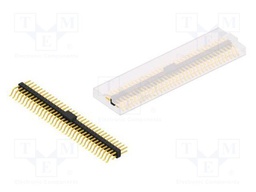 Connector: pin strips; pin header; male; PIN: 68; 2.54mm; SMT; 2x34