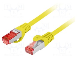 Patch cord; RJ45 plug,both sides; S/FTP; 6; stranded; Cu; LSZH
