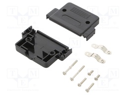 Enclosure: for D-Sub connectors; D-Sub 50pin,D-Sub HD 78pin