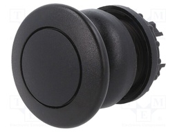 Switch: push-button; Stabl.pos: 1; 22mm; black; Illumin: none; IP67