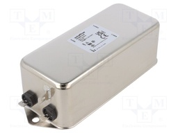 Filter: anti-interference; one-phase; 250VAC; Cx: 1uF; Cy: 4.7nF