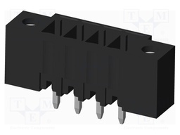 Connector: pluggable terminal block; socket; male; vertical; SMT