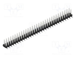 Connector: pin strips; pin header; male; PIN: 62; 2mm; SMT; 2x31