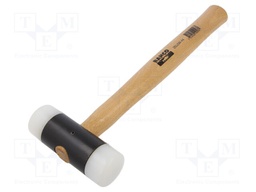 Hammer; 1.05kg; Handle mat: wood; Size: 44mm; Tip: round; W: 120mm