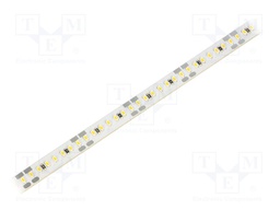 LED strip; 24V; white warm; W: 10mm; L: 500mm; CRImin: 80; 120°; D: 3mm