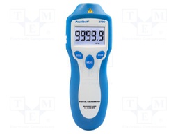 Tachometer; LCD 5 digits,with a backlit; 2÷99999rpm; 0.05%; 150g