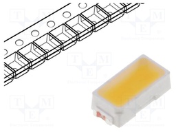 LED; SMD; 3014; white neutral; 18÷26lm; 4000(typ)K; 80; 120°; 60mA
