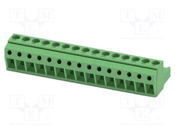 PCB connector, nominal cross section: 2.5 mm?, color: green,