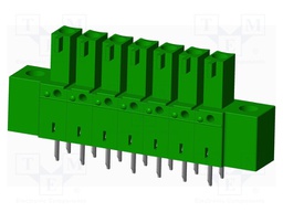 Connector: pluggable terminal block; socket; female; straight