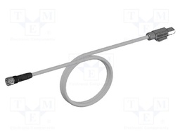 Cable: for sensors/automation; XS5-T; IP20,IP67; 2m; PIN: 4; Cat: 5e