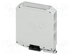 Housing half; left; grey; UL94V-0; ME MAX 3-3; PA; X: 6.3mm; Y: 85mm