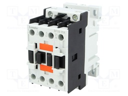 Contactor: 3-pole; NO x3; Auxiliary contacts: NC; 230VAC; 9A; DIN