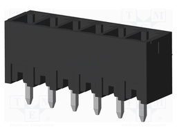 Connector: pluggable terminal block; socket; male; on PCBs