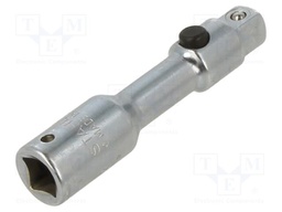 Extension; 1/4"; chromium steel; Plating: chromium; 54mm