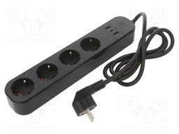 Power strip; WIFI; 220÷240VAC; 16A; intelligent house; 3680W; 1.5m