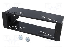 Mounting half frame for CB radio; Alan,Intek; with center hole