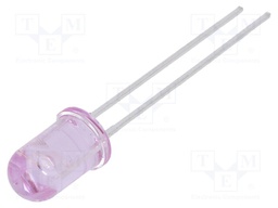 IR transmitter; 5mm; diffused,violet; 25mW; 30°; λp max: 890nm; THT