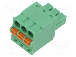 Connector: pluggable terminal block; HW; 8A; 300V; plug; female