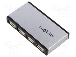 Hub USB; DC,USB B mini; USB 2.0; PnP; Number of ports: 5; 480Mbps