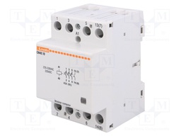 Contactor: 4-pole installation; NO x4; 220÷230VAC; 220÷230VDC