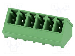 PCB headers, nominal cross section: 1.5 mm?, color: green, n