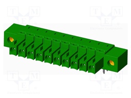Connector: pluggable terminal block; socket; female; angled 90°