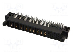 Connector: wire-board; -20÷105°C; angled; PIN: 33; THT; female