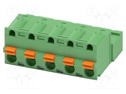 PCB connector, nominal cross section: 2.5 mm?, color: green,