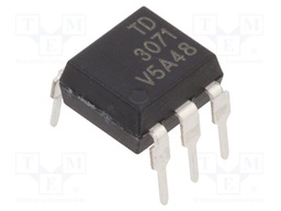 Optotriac; 5kV; triac; DIP6; Colour: black