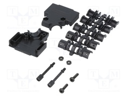 Enclosure: for D-Sub connectors; D-Sub 15pin,D-Sub HD 26pin