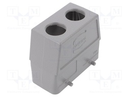 Enclosure: for HDC connectors; Han B; size 16B; for cable; M25