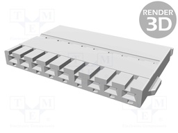 Connector: wire-board; MCP 1.5; plug; female; PIN: 9; for cable
