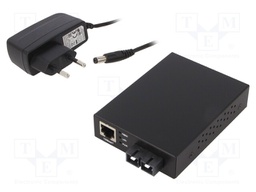 Media converter; ETHERNET/multi-mode fiber; Number of ports: 2