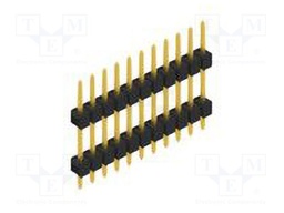 Connector: pin strips; pin header; male; PIN: 11; 2.54mm; THT; 1x11