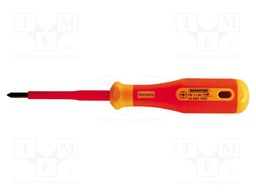 Screwdriver; insulated; Phillips; PH1; Blade length: 80mm