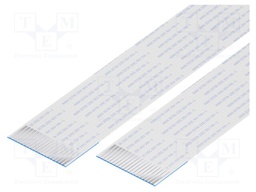 FFC cable; Cores: 19; Cable ph: 1mm; contacts on the same side